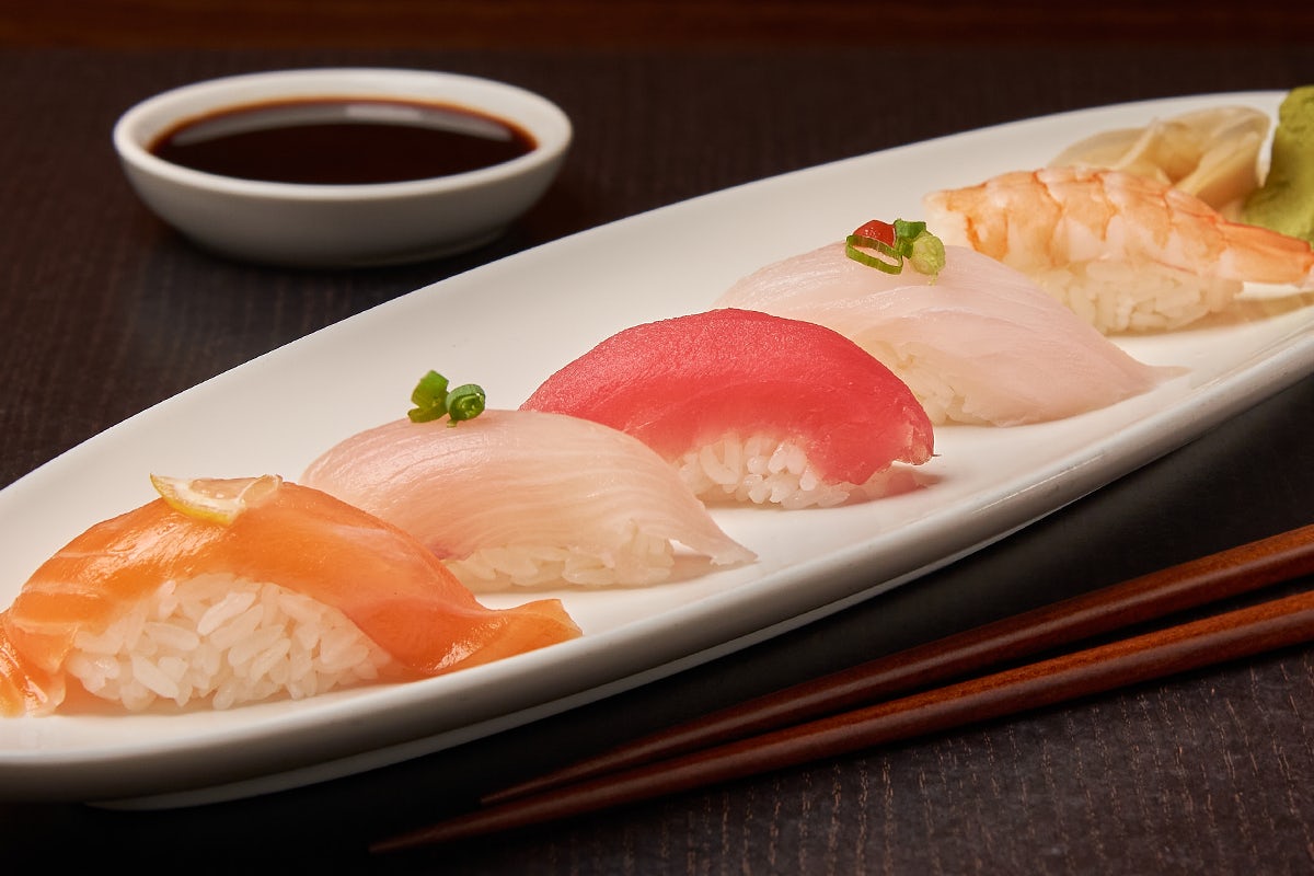 Order SUSHI SAMPLER food online from Benihana store, Anchorage on bringmethat.com