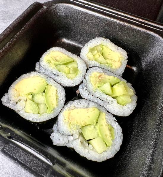 Order Avocado Cucumber Maki Roll food online from J Sushi store, Corona on bringmethat.com
