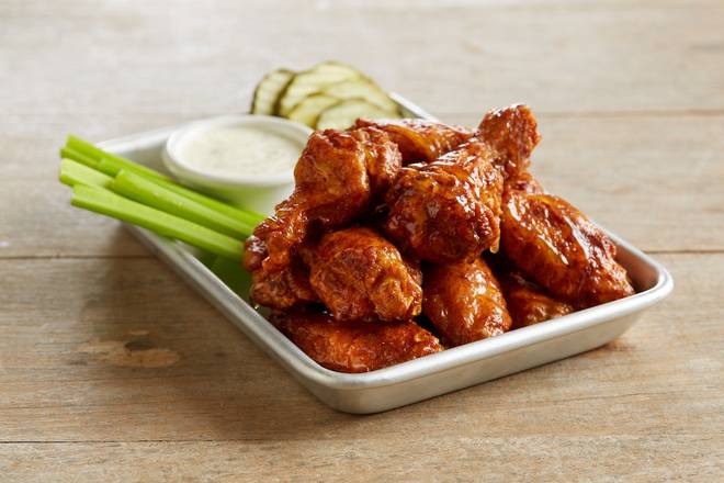Order Bone-In Wings food online from Bj Restaurant & Brewhouse store, North Atteboro on bringmethat.com