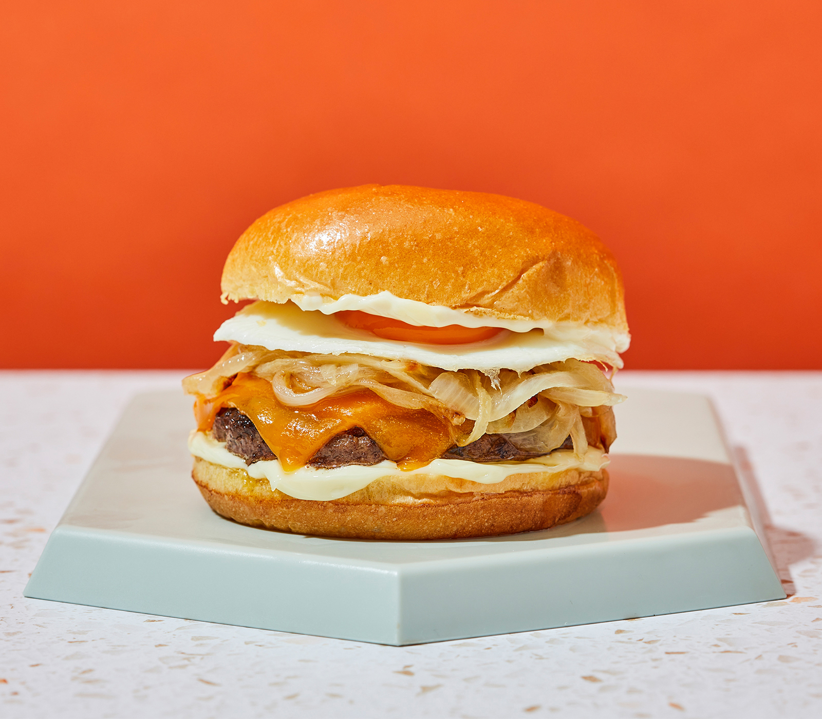 Order Breakfast Burger food online from Eggwich store, West Hills on bringmethat.com