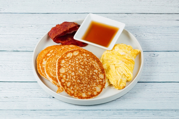 Order Powerful Protein Pancakes food online from B Nutritious store, Fountain Valley on bringmethat.com