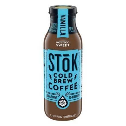 Order Stok Cold Brew Iced Coffee Vanilla (13.7 oz) food online from 7-Eleven By Reef store, Marietta on bringmethat.com