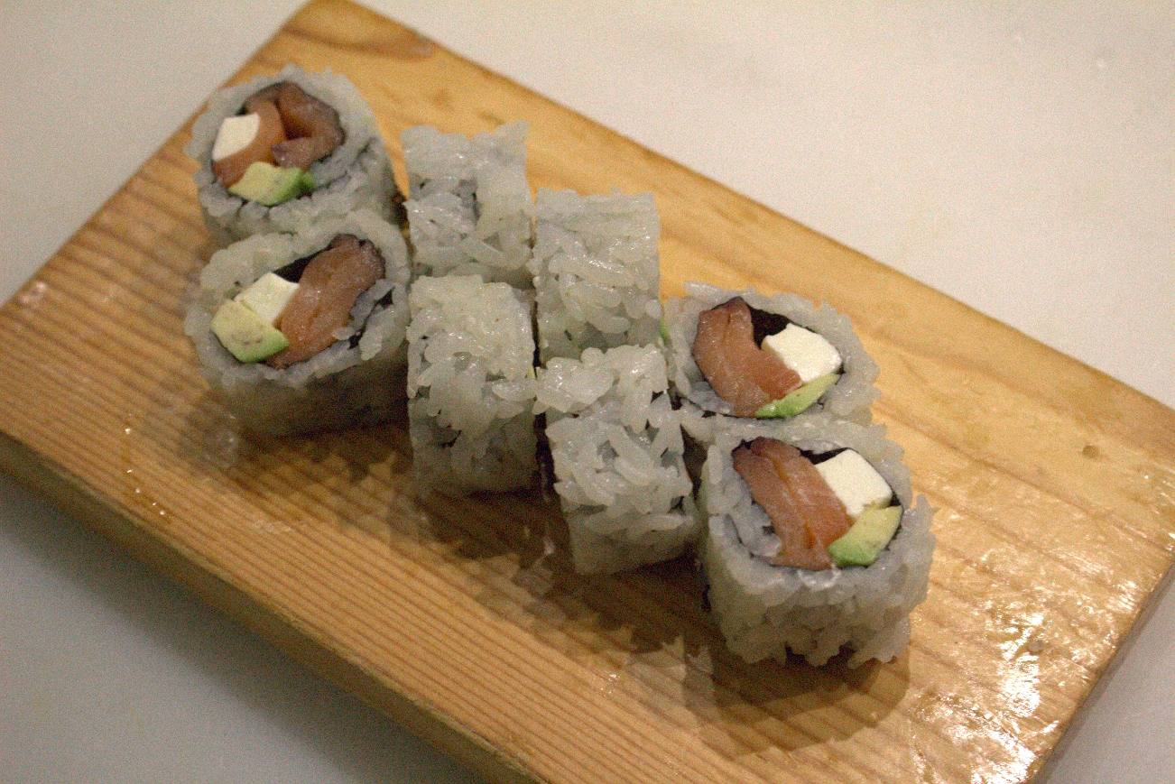 Order Philadelphia Roll food online from The Gokan by Musashi store, Seattle on bringmethat.com