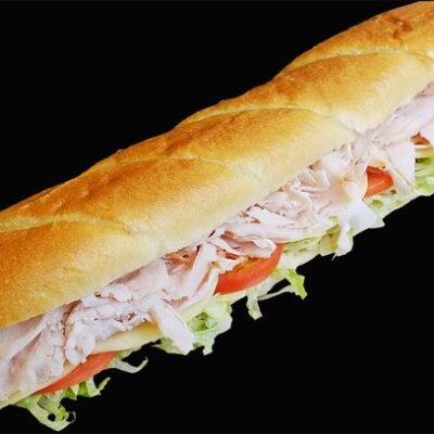 Order Turkey Sub 6" food online from Francos Pizza & More store, Kenmore on bringmethat.com
