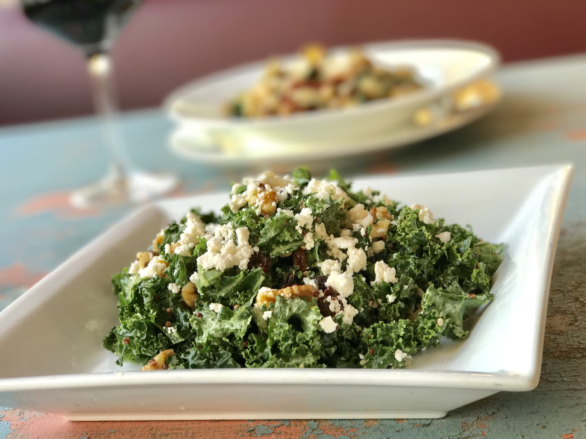 Order Kale & Quinoa Salad food online from Port Restaurant & Bar store, Corona Del Mar on bringmethat.com