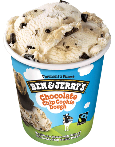 Order Chocolate Chip Cookie Dough (Pint) food online from Ben & Jerry store, Myrtle Beach on bringmethat.com