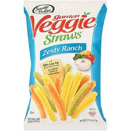 Order Garden Veggie Straws - Zesty Ranch food online from IV Deli Mart store, Goleta on bringmethat.com