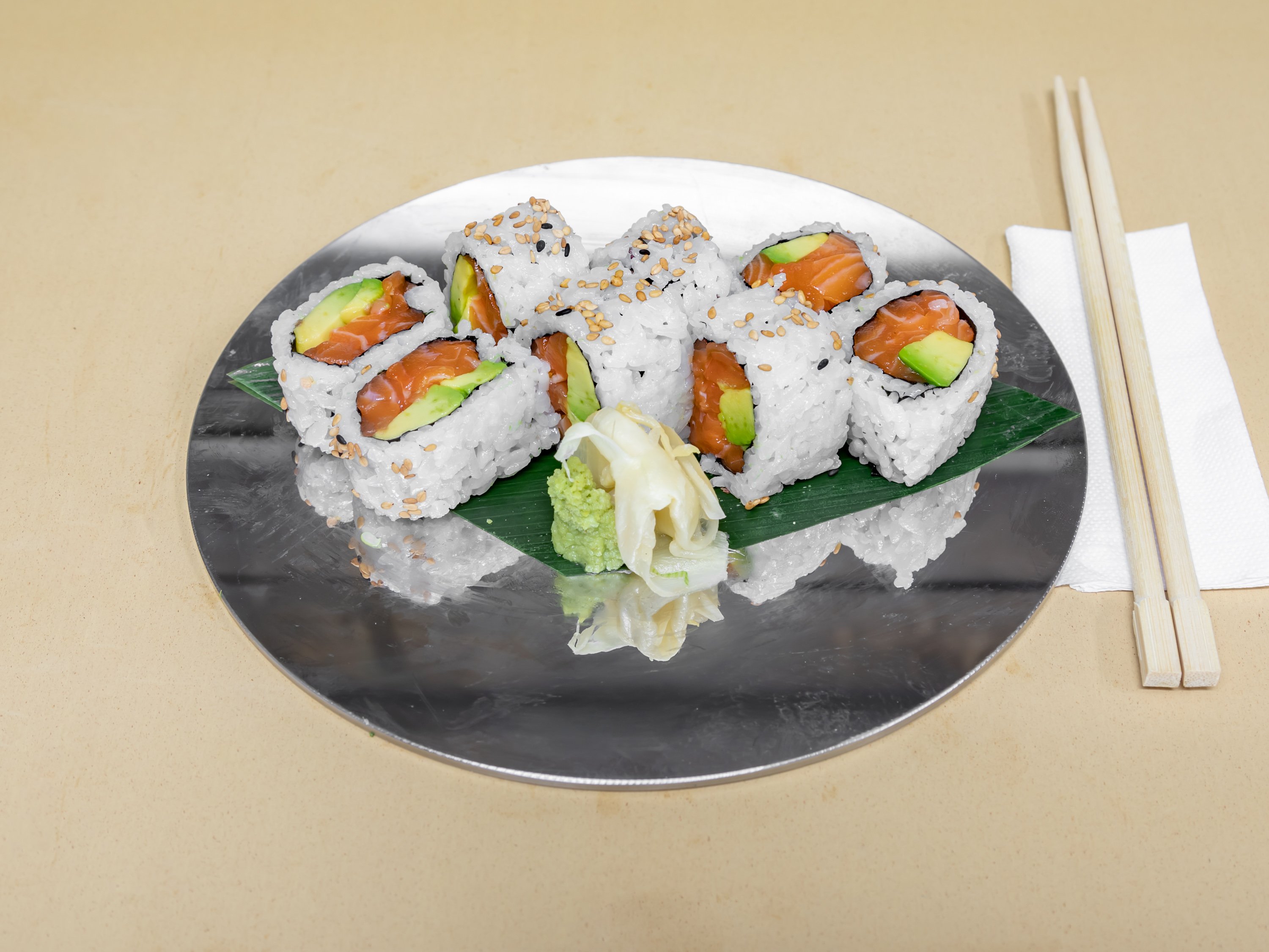 Order Salmon Avo Roll food online from Sushi 35 West store, New York on bringmethat.com