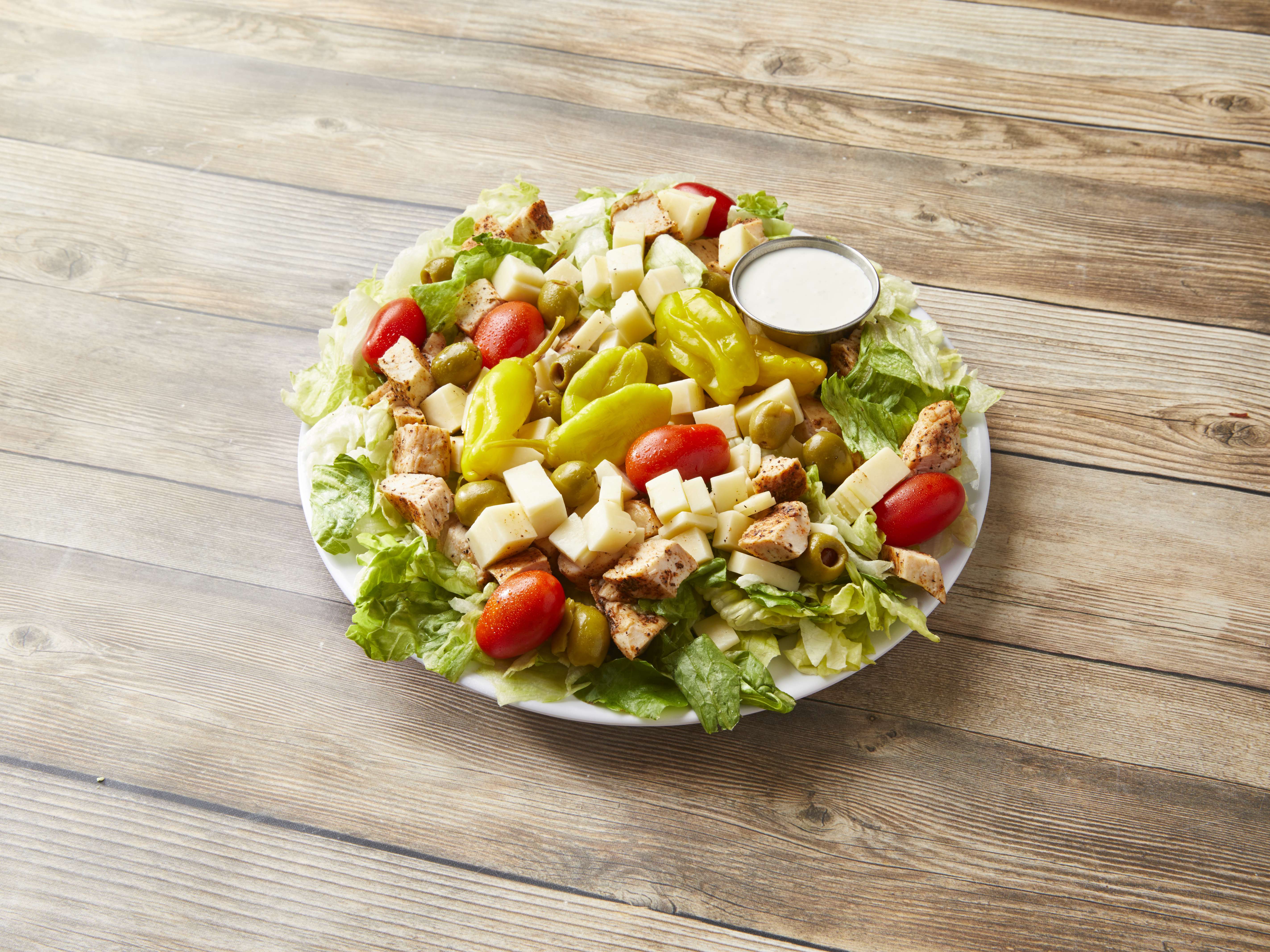 Order Grilled Chicken Salad food online from Little Italy Pizza store, Eastpointe on bringmethat.com