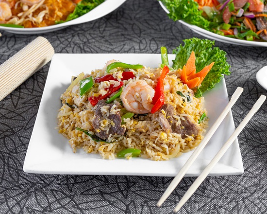 Order Basil Fried Rice food online from Thai House store, Kansas City on bringmethat.com