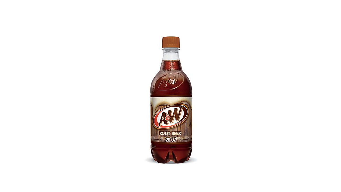 Order A&W Root Beer 20 oz food online from Rebel store, San Jose on bringmethat.com