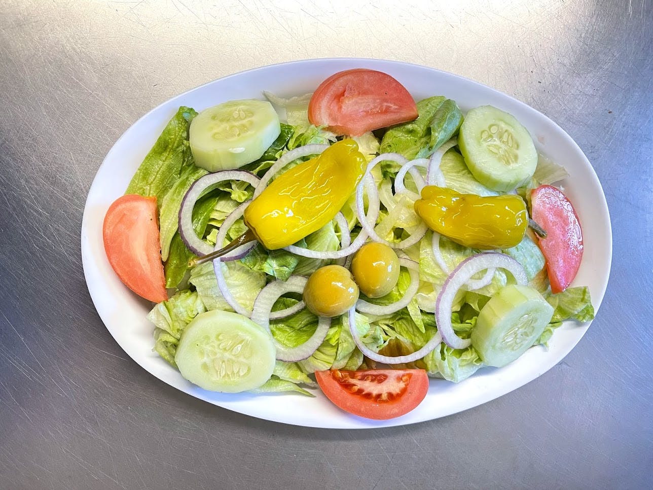 Order Combination Salad - Regular food online from Sonny Restaurant & Pizzeria store, Englewood on bringmethat.com
