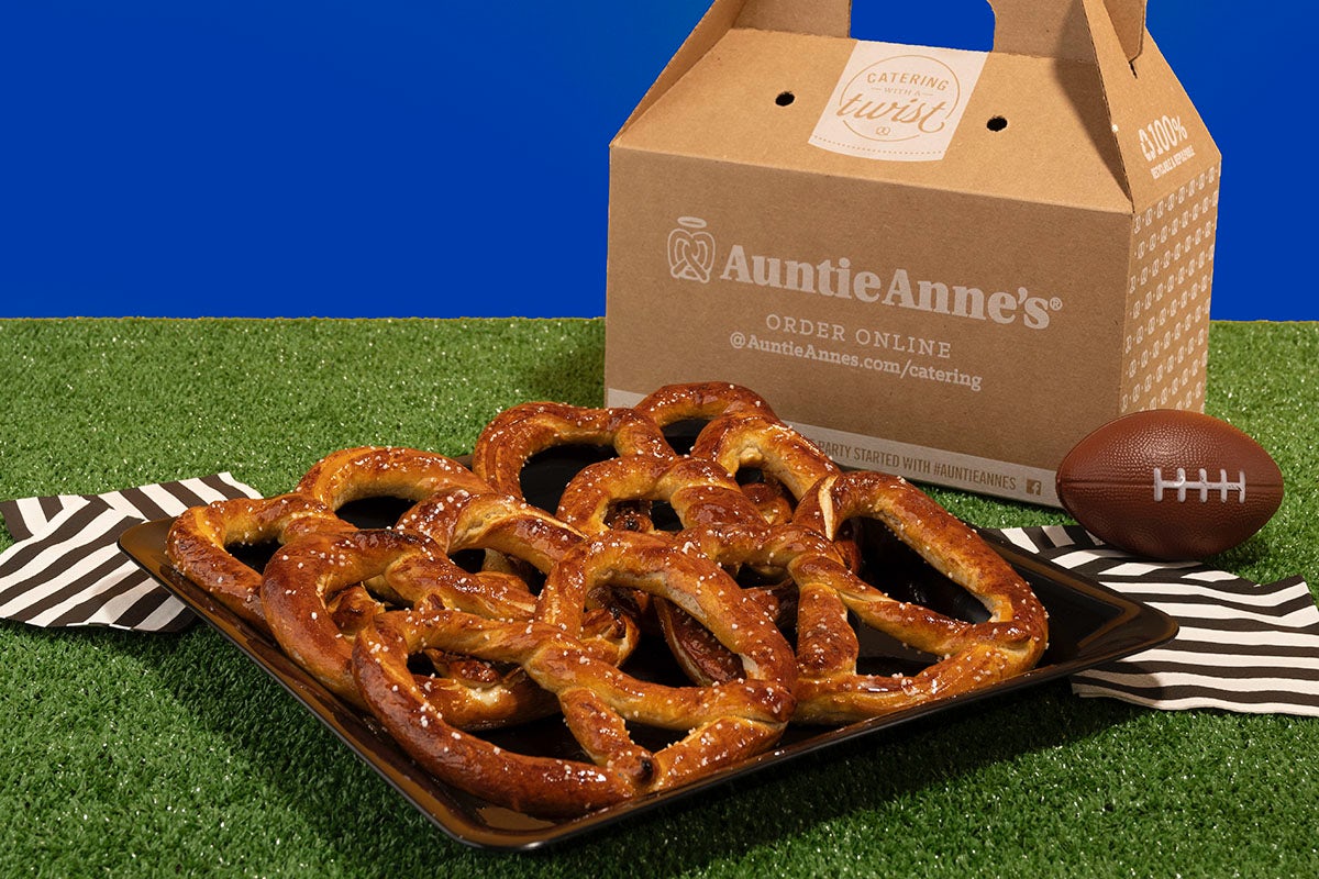 Order Classic Pretzels 6 Pack food online from Auntie Anne's Pretzels store, Buford on bringmethat.com