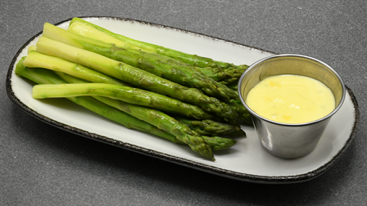 Order Buttered Asparagus food online from Mitchell Steakhouse store, Columbus on bringmethat.com
