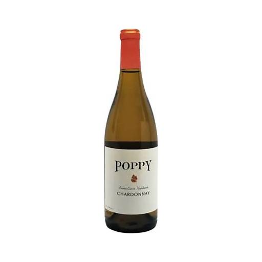 Order Poppy Santa Lucia Highlands Chardonnay (750 ML) 93907 food online from Bevmo! store, Chino on bringmethat.com