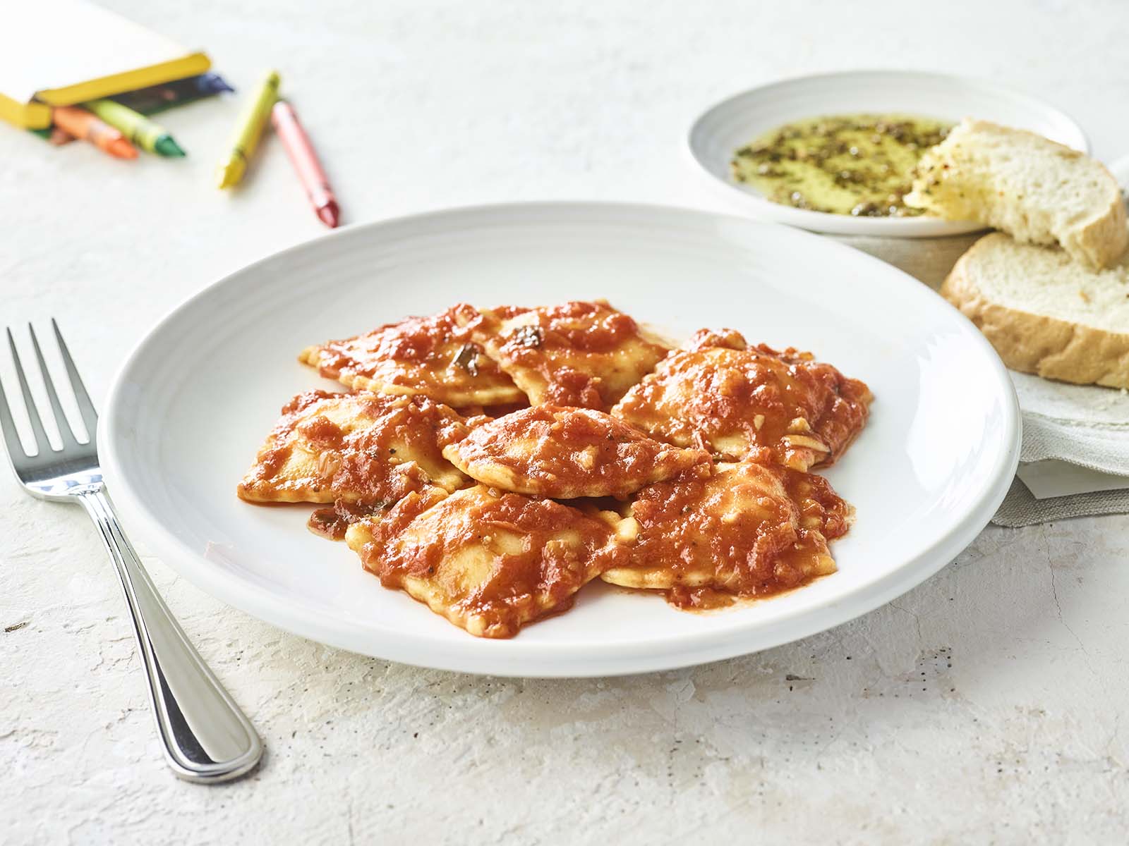 Order Kids Cheese Ravioli food online from Carrabba's Italian Grill store, Scottsdale on bringmethat.com