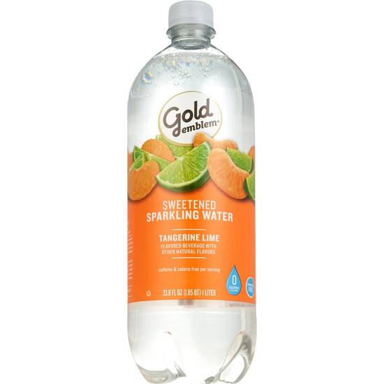 Order Gold Emblem Sparkling Water 33.81 OZ, Tangerine Lime food online from CVS store, ORO VALLEY on bringmethat.com