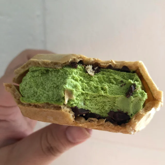 Order Wafer Ice Cream Sandwich food online from The Poke Bar store, Loudonville on bringmethat.com