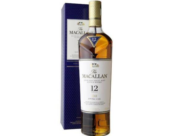 Order Macallan 12yr double cask 750ml  food online from House Of Wine store, New Rochelle on bringmethat.com