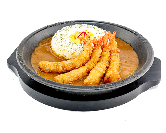 Order Sizzling Curry - Ebi Shrimp Katsu food online from Pepper Lunch store, Artesia on bringmethat.com