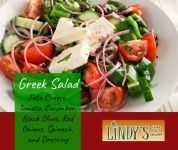 Order Greek Salad food online from Lindy's Subs and Salads store, Onalaska on bringmethat.com