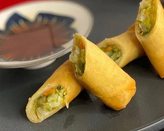 Order Veggie Spring Rolls (2pcs) food online from Little Chef Chinese Takeout @Aztec Food Hub store, San Diego on bringmethat.com