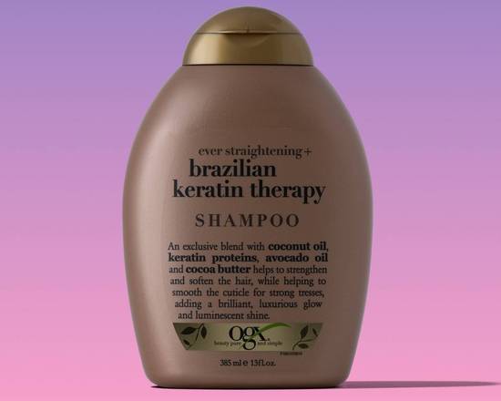 Order OGX: Brazilian Keratin Therapy Shampoo 13 fl oz  food online from iDa Beauty Supply Store store, Middletown on bringmethat.com