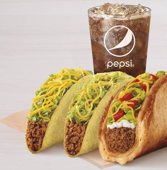 Order Quesalupa Combo food online from Taco Bell store, Phoenix on bringmethat.com
