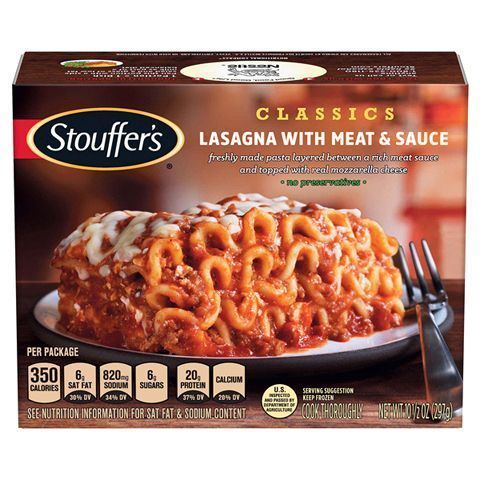 Order Stouffer’s Lasagna with Meat & Sauce 10.5oz food online from 7-Eleven store, Boston on bringmethat.com