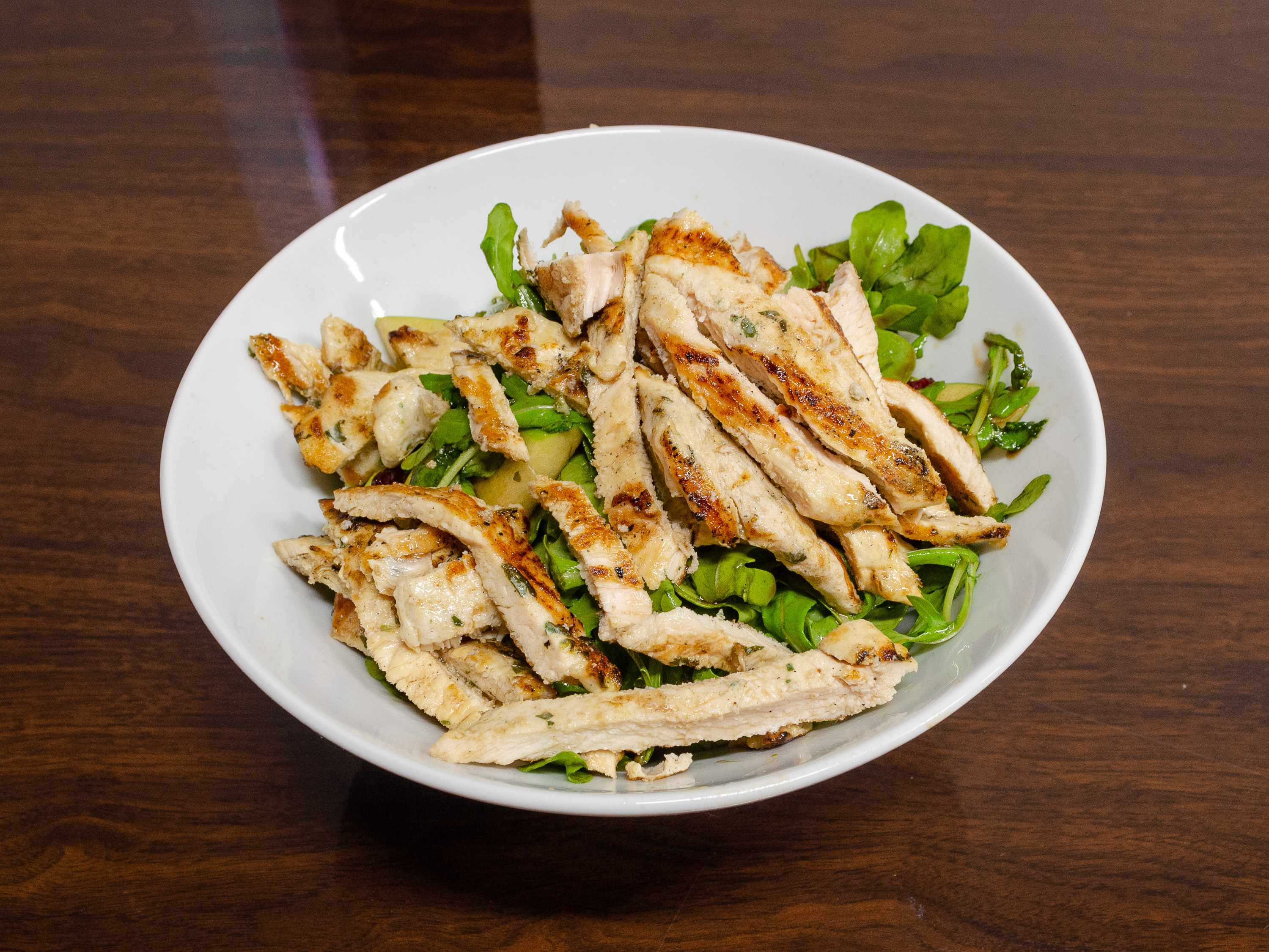 Order Arugula Pear Apple Salad food online from Plates Cafe store, Fairview on bringmethat.com