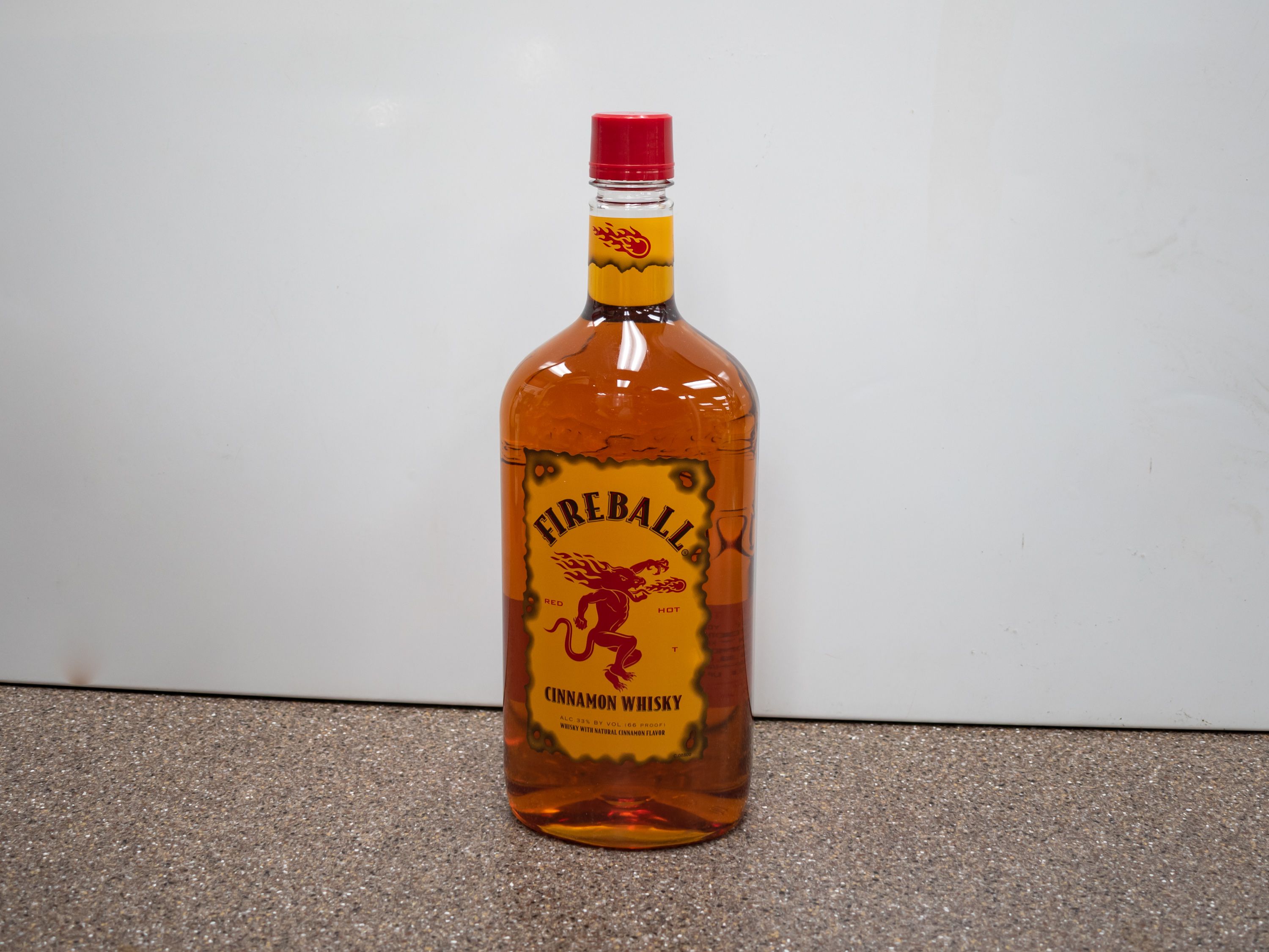 Order Fireball Cinnamon Whisky food online from Kangaroo Food Mart store, Cathedral City on bringmethat.com