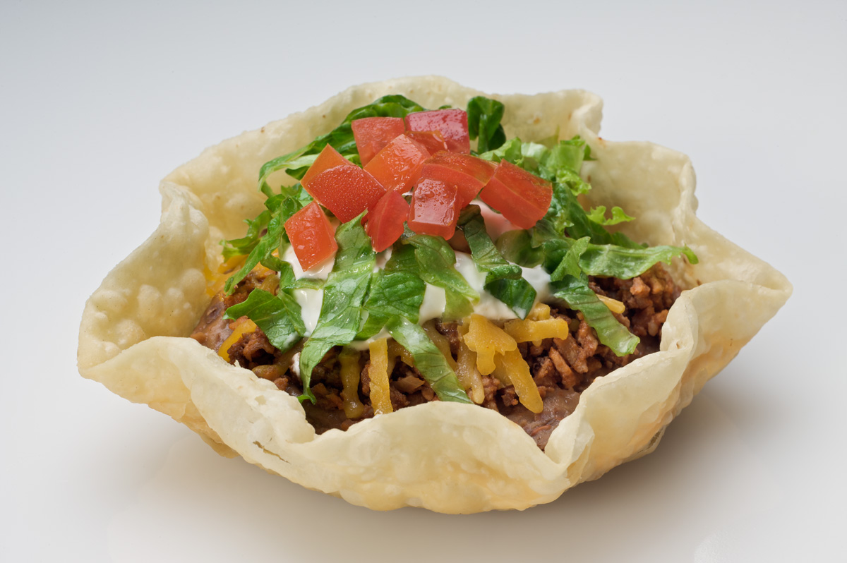 Order Tostada Delight food online from Taco Time store, Salt Lake City on bringmethat.com