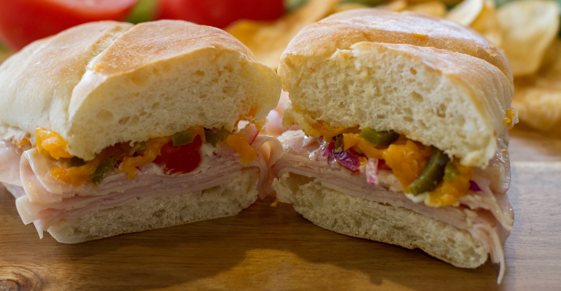 Order Ham Club Sandwich food online from Round Table Pizza store, Redondo Beach on bringmethat.com