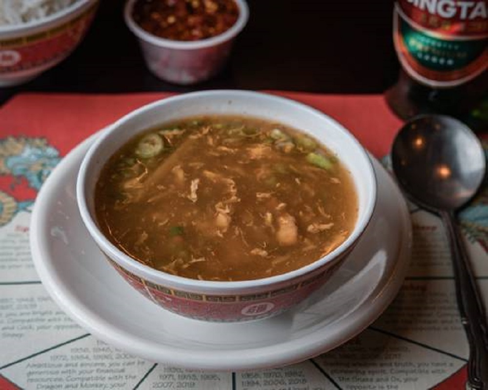Order Hot and Sour Soup food online from Royal Garden store, Glendale on bringmethat.com