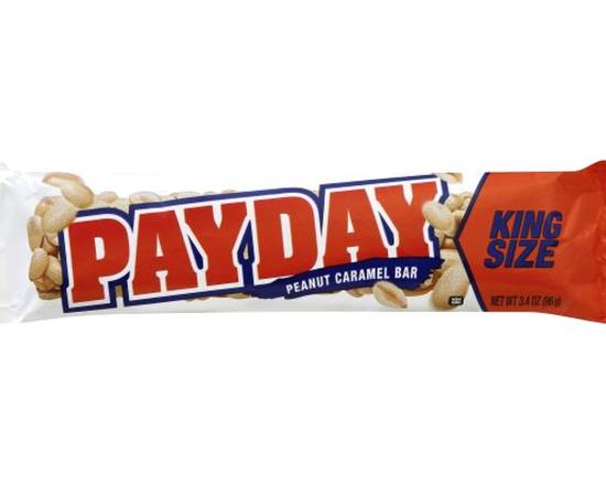 Order Payday King Size Peanut Caramel Bar 3.4oz food online from Rocket store, Oxnard on bringmethat.com