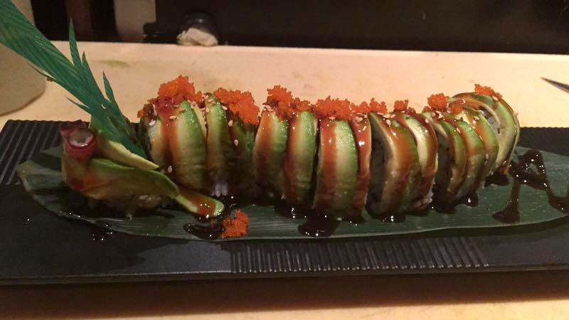 Order Green Dragon Roll food online from Yummy Sushi store, Philadelphia on bringmethat.com