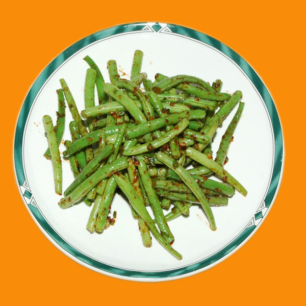 Order Spicy Dry Braised String Beans 干扁四季豆 food online from King Kee store, San Francisco on bringmethat.com