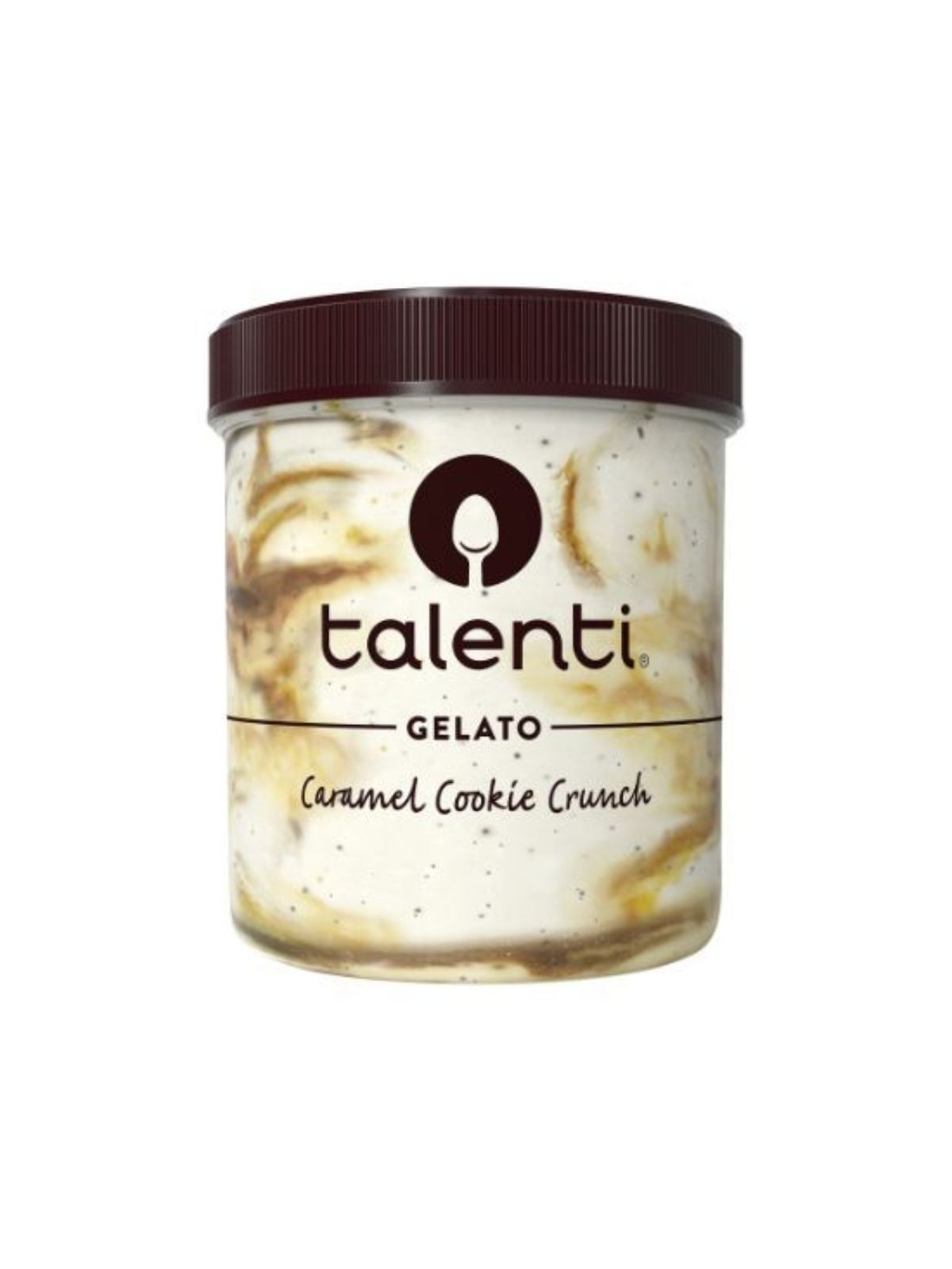 Order Talenti Gelato Caramel Cookie Crunch (1 Pint) food online from Goodees Cravings store, Los Angeles on bringmethat.com