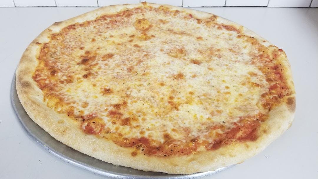 Order Mozzarella Cheese Pizza - Medium 14" food online from Serpico Pizza store, Wilkes-Barre Township on bringmethat.com