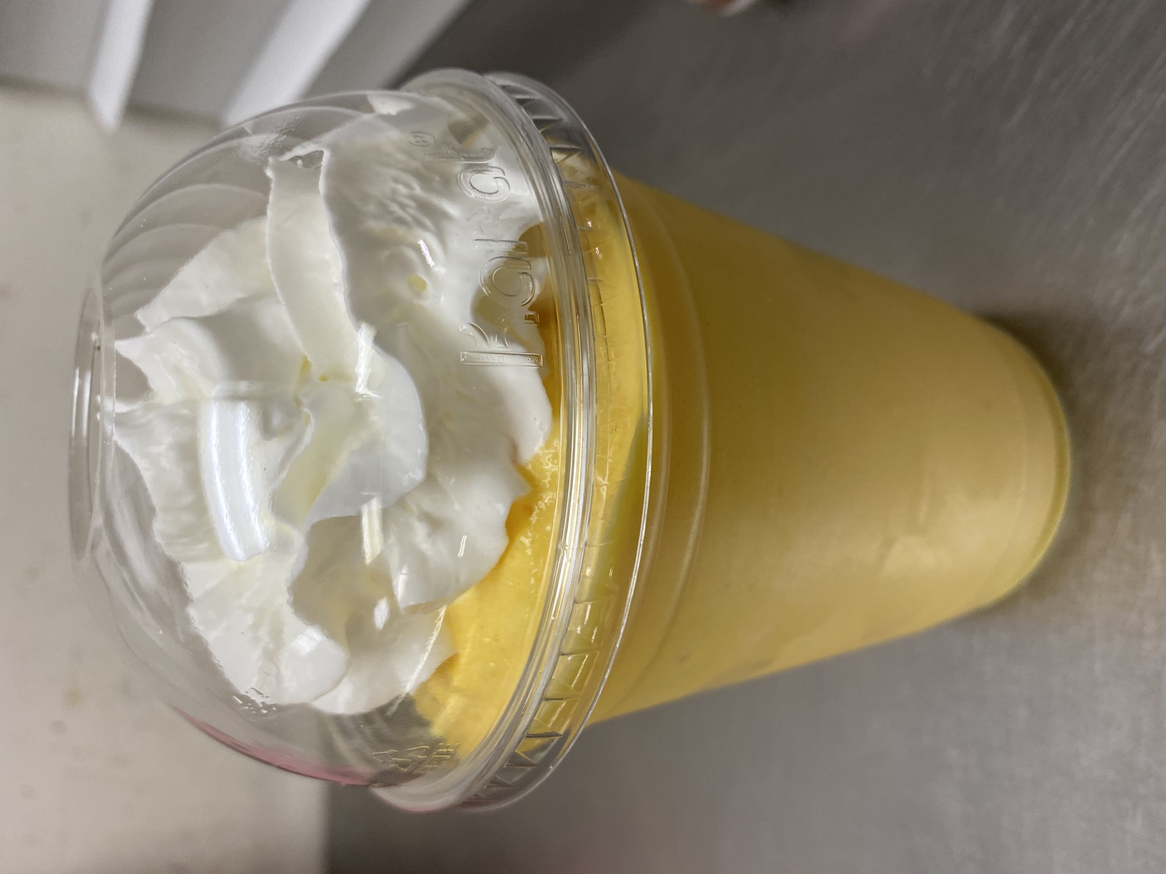 Order Passion Fruit Smoothie  food online from Michael Donuts store, Hungtington Beach on bringmethat.com