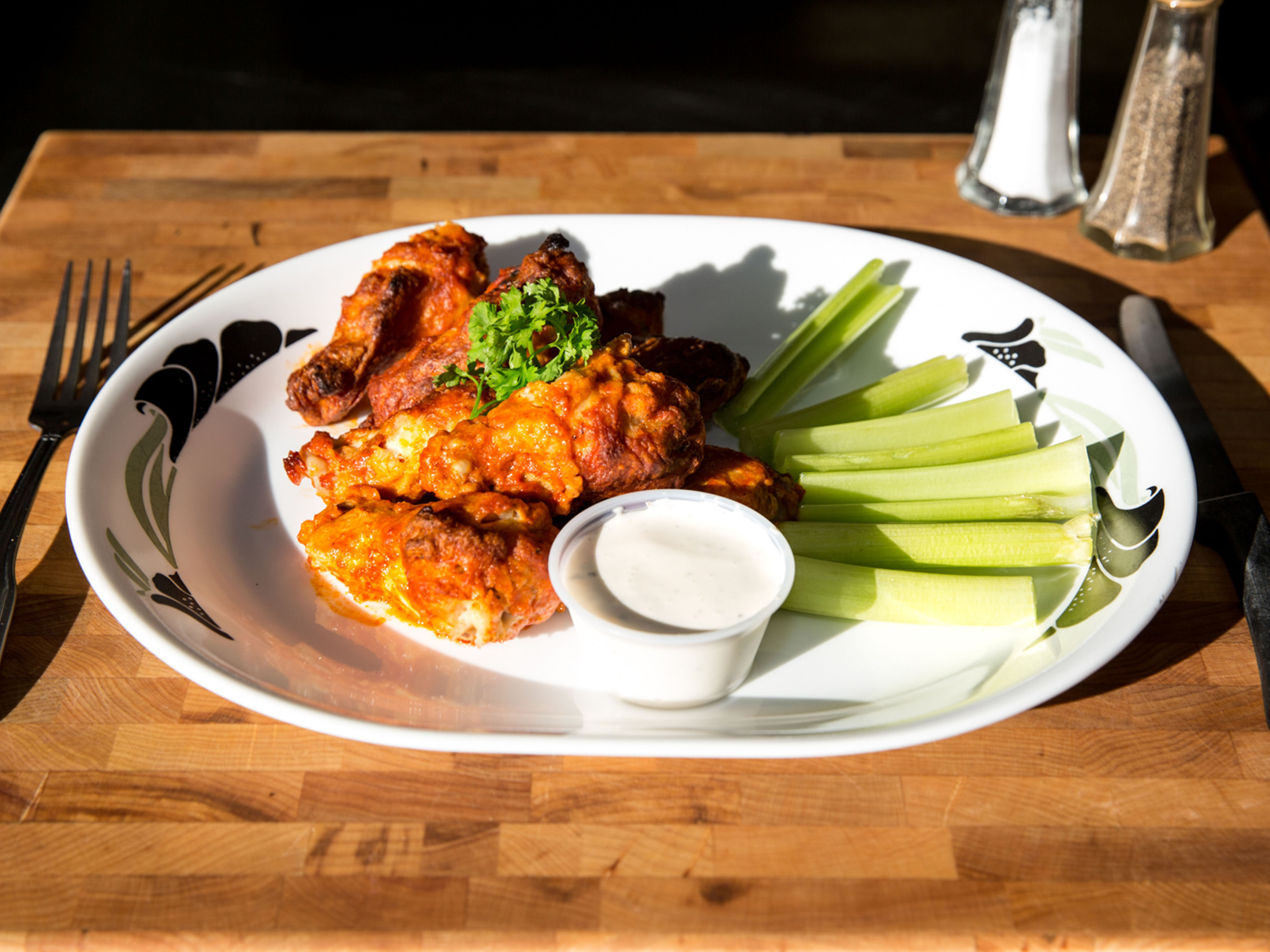 Order Buffalo Wings food online from New York Pizzeria store, Laguna Hills on bringmethat.com