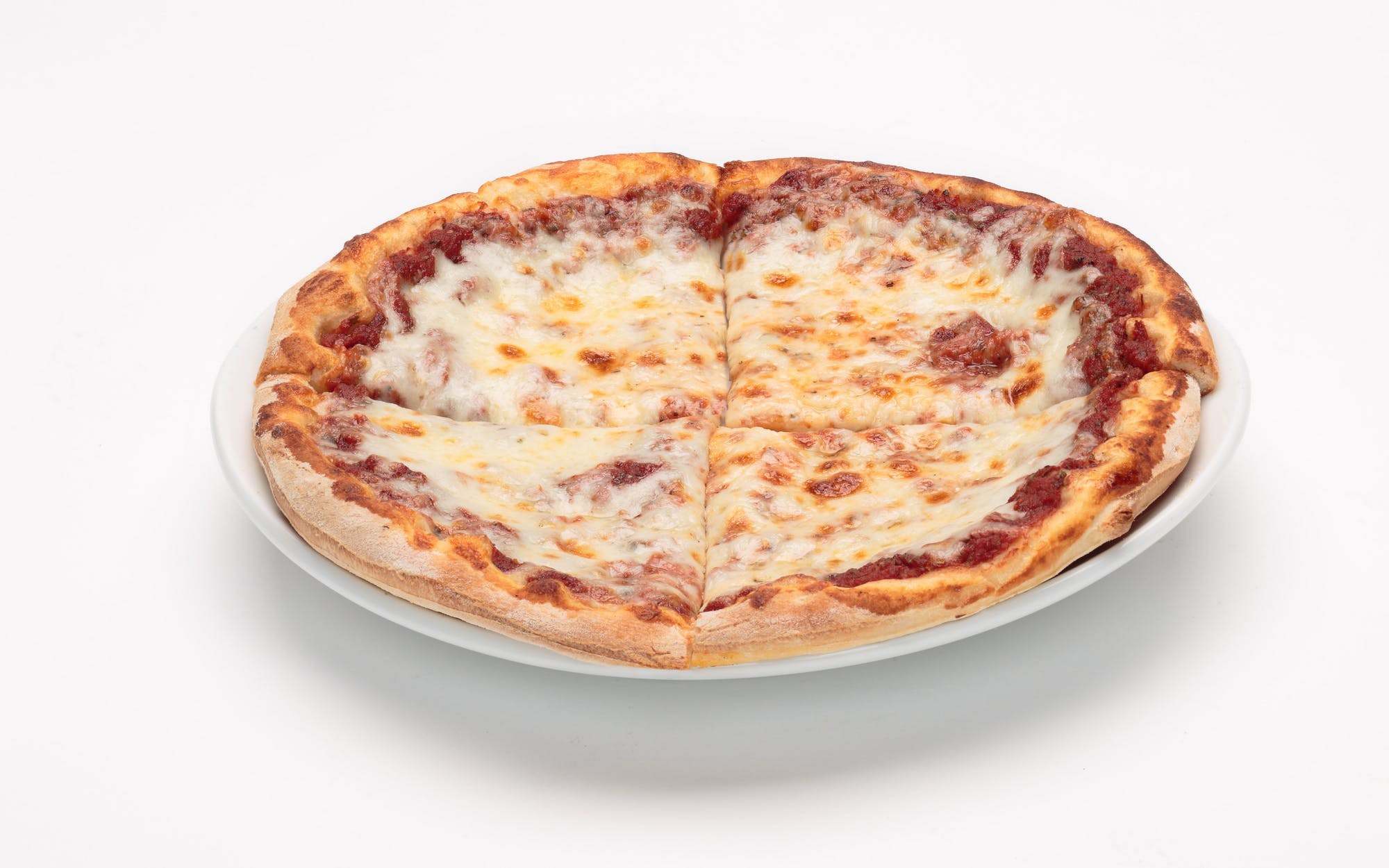 Order Kid's Cheese Pizza - 7'' food online from Oggi Sports | Brewhouse | Pizza store, Mission Viejo on bringmethat.com