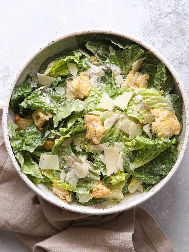 Order Classic Caesar Salad - Salad food online from Roselawn Bistro store, Reading on bringmethat.com