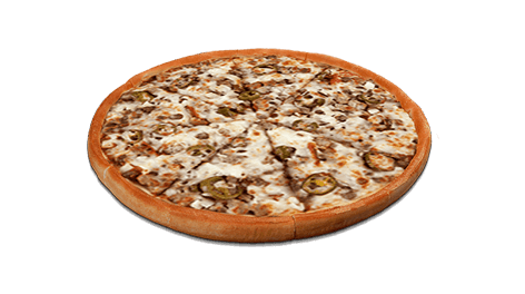 Order Hot Stuff Pizza - Mini (4 Slices) food online from Godfather Pizza store, Wayne on bringmethat.com