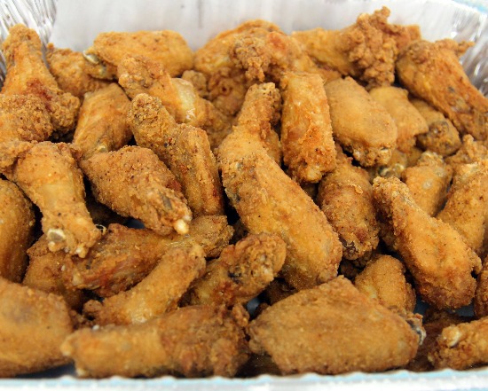 Order Party Wings Only (20 Pieces) food online from Nu Wave Fish & Chicken store, Southfield on bringmethat.com