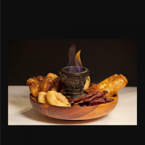 Order A15. Pu Pu Platter for 2 food online from Asian Fusion store, Kennesaw on bringmethat.com