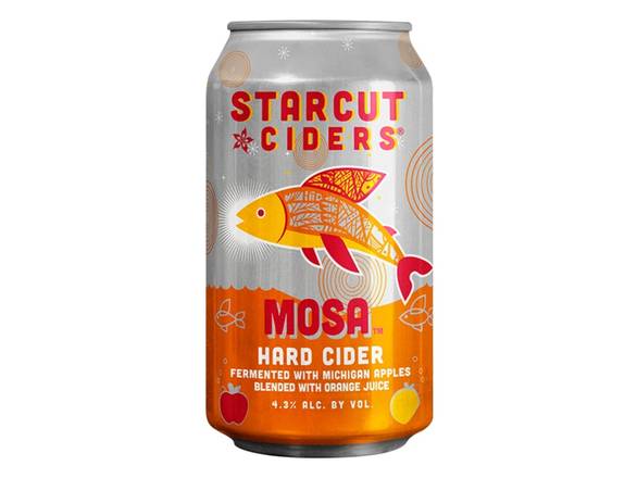 Order Starcut Ciders Mosa - 6x 12oz Cans food online from Garfield's Beverage Warehouse store, Chicago on bringmethat.com