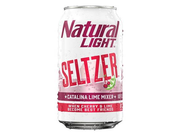 Order Natural Light Seltzer Catalina Lime Mixer - 12x 12oz Cans food online from Michaelis Wine & Spirits store, San Francisco on bringmethat.com
