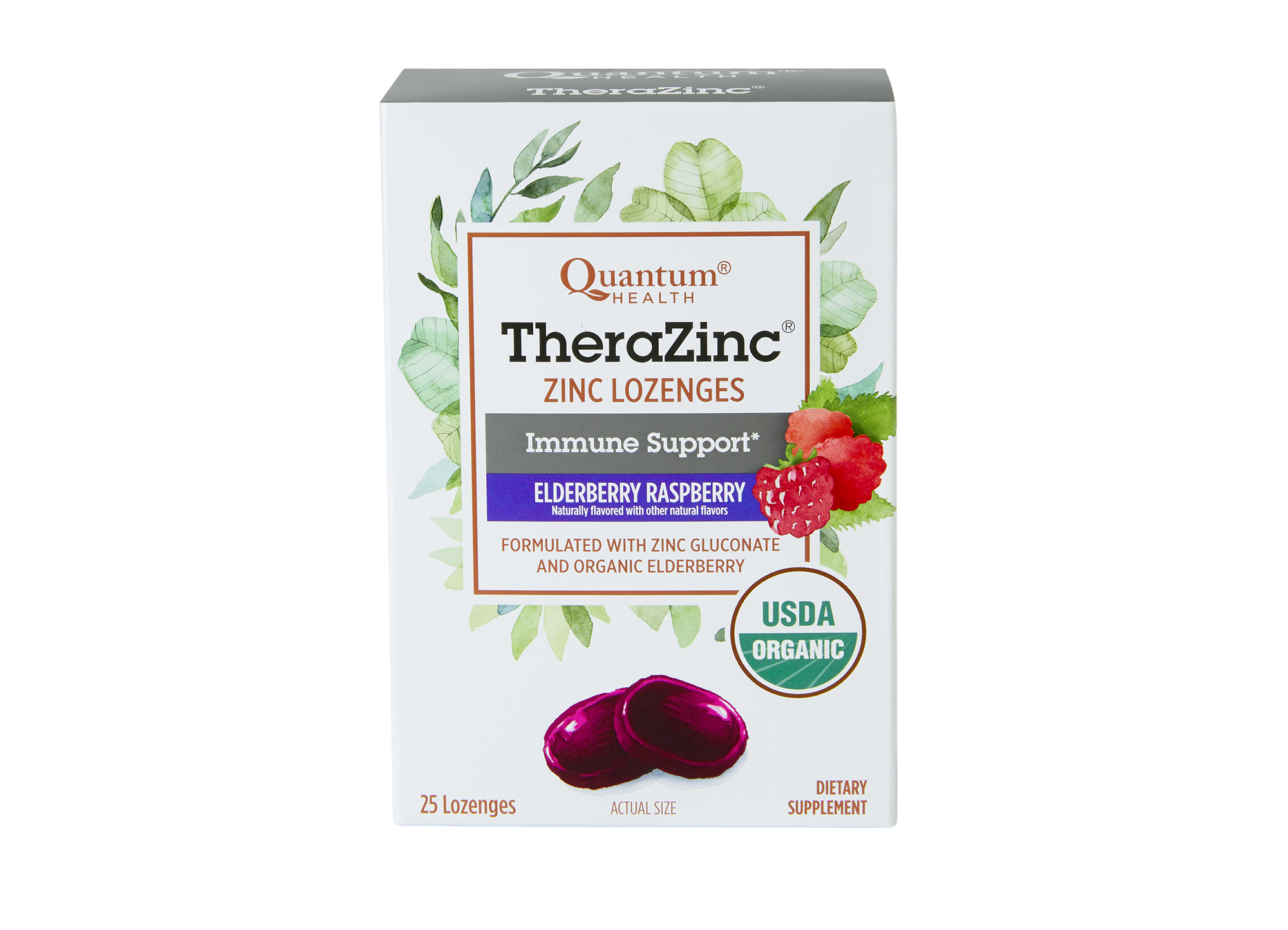 Order TheraZinc Lozenge, Elderberry Raspberry - 25 ct food online from Rite Aid store, Cathedral City on bringmethat.com