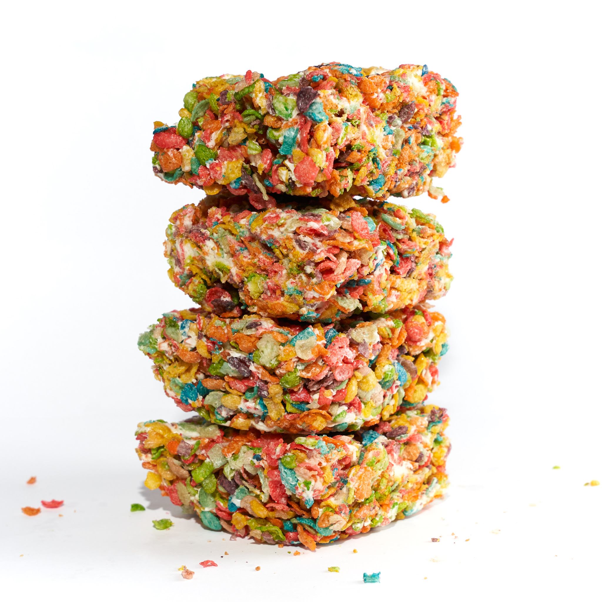 Order The Fruity Pebbles Treat food online from Bronze Cafe store, Las Vegas on bringmethat.com